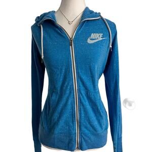 Nike Women’s Vintage Retro Full Zip Light weight Hoodie Size Large